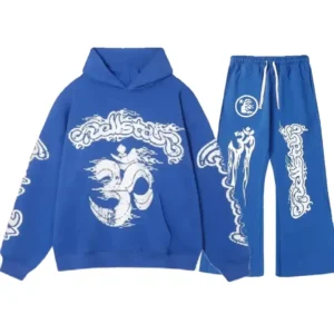 Hellstar Studios Records Blue Yoga Tracksuit